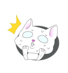 White Cat Lady（個別スタンプ：3）