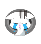 White Cat Lady（個別スタンプ：7）