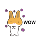 A pu bunny（個別スタンプ：2）