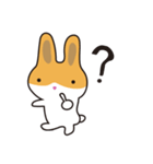 A pu bunny（個別スタンプ：3）