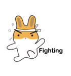 A pu bunny（個別スタンプ：4）