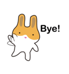 A pu bunny（個別スタンプ：5）