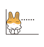 A pu bunny（個別スタンプ：8）
