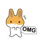 A pu bunny（個別スタンプ：13）