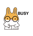 A pu bunny（個別スタンプ：17）