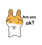 A pu bunny（個別スタンプ：21）