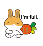 A pu bunny（個別スタンプ：22）