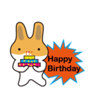 A pu bunny（個別スタンプ：24）