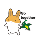 A pu bunny（個別スタンプ：32）