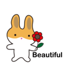 A pu bunny（個別スタンプ：33）
