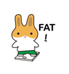 A pu bunny（個別スタンプ：38）