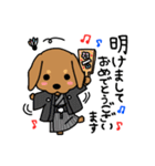 Life of the dachshund（個別スタンプ：9）