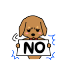 Life of the dachshund（個別スタンプ：11）