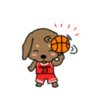 Life of the dachshund（個別スタンプ：15）