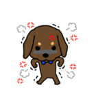 Life of the dachshund（個別スタンプ：19）