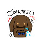 Life of the dachshund（個別スタンプ：30）