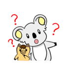 Koala meets Pig ！！（個別スタンプ：2）