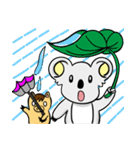 Koala meets Pig ！！（個別スタンプ：6）
