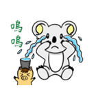 Koala meets Pig ！！（個別スタンプ：7）