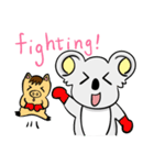 Koala meets Pig ！！（個別スタンプ：14）