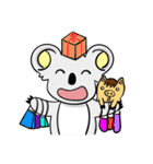 Koala meets Pig ！！（個別スタンプ：15）