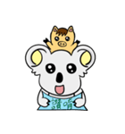 Koala meets Pig ！！（個別スタンプ：17）
