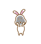 White Mochi Rabbit（個別スタンプ：32）