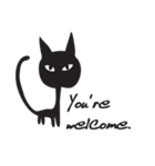 black cat talk（個別スタンプ：14）