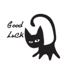 black cat talk（個別スタンプ：39）