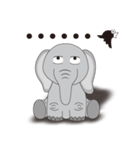 Small gray elephant（個別スタンプ：8）