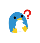 The penguin not speaks（個別スタンプ：11）