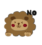 I am a Leo like you know I am a Lion（個別スタンプ：4）