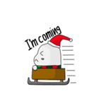 snowman christmas（個別スタンプ：10）