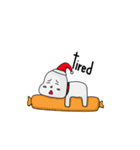 snowman christmas（個別スタンプ：34）