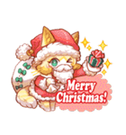 猫ふとし クリスマス＆お正月編（個別スタンプ：37）