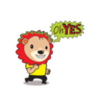 The little lion 's Life.（個別スタンプ：19）