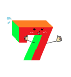 ただの7です。（個別スタンプ：17）