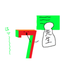 ただの7です。（個別スタンプ：22）