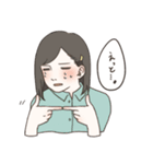 脱力系 女子（個別スタンプ：10）