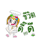 Miss. Sayuri. Chef ^_^（個別スタンプ：6）