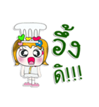 Miss. Sayuri. Chef ^_^（個別スタンプ：8）