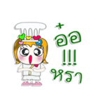 Miss. Sayuri. Chef ^_^（個別スタンプ：16）