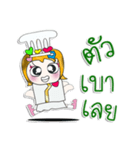 Miss. Sayuri. Chef ^_^（個別スタンプ：29）