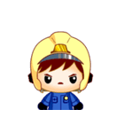 Q Firefighter（個別スタンプ：4）