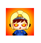 Q Firefighter（個別スタンプ：7）