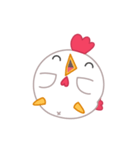 cute fat chicken（個別スタンプ：11）