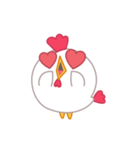 cute fat chicken（個別スタンプ：13）