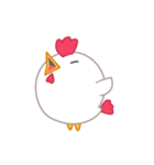 cute fat chicken（個別スタンプ：19）