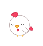 cute fat chicken（個別スタンプ：24）