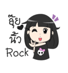 Gigi Rock girl（個別スタンプ：28）
